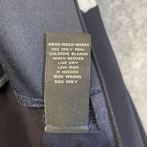 DRESSBARN Slimming Sleeveless Ruched Sequin Dress Black White Size 20W Cocktail - Picture 6 of 14